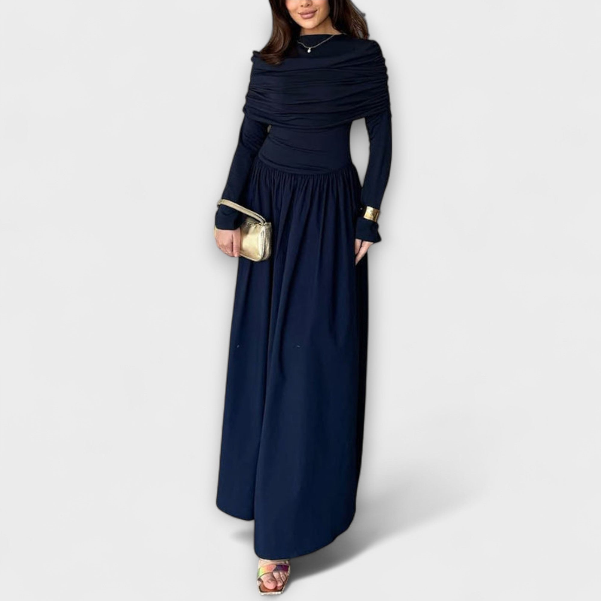 Jessica - Vestido Plissado Relaxante