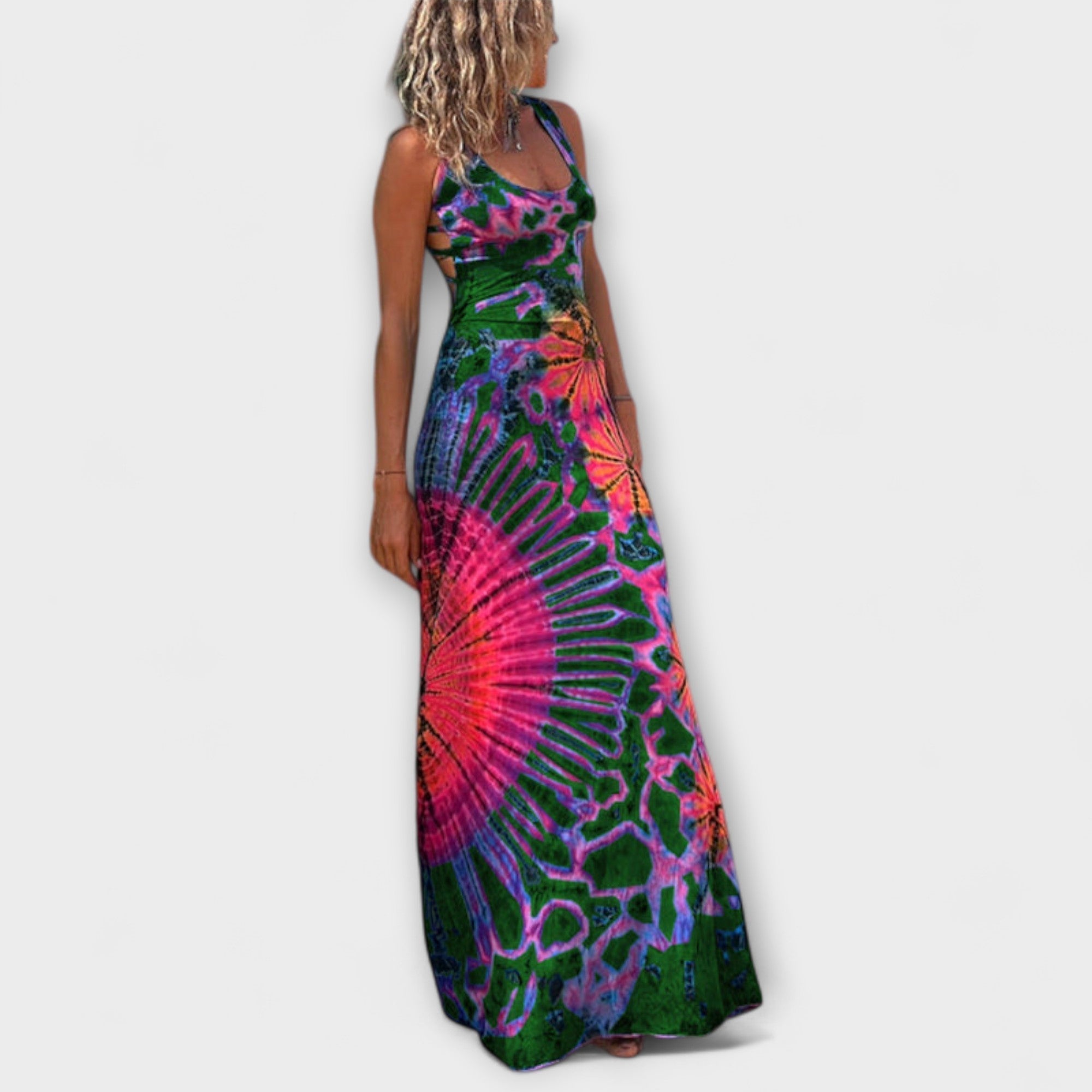 Ronja - Vestido Maxikleid Tie-Dye La Bamba