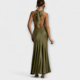 Lennon - Elegante Maxivestido em Satin