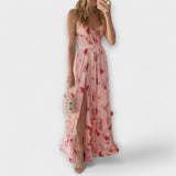 Hazel - Vestido com Padrão de Flores