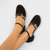 Sapatos de Dança Modernos - Couro Suave de Alta Qualidade
