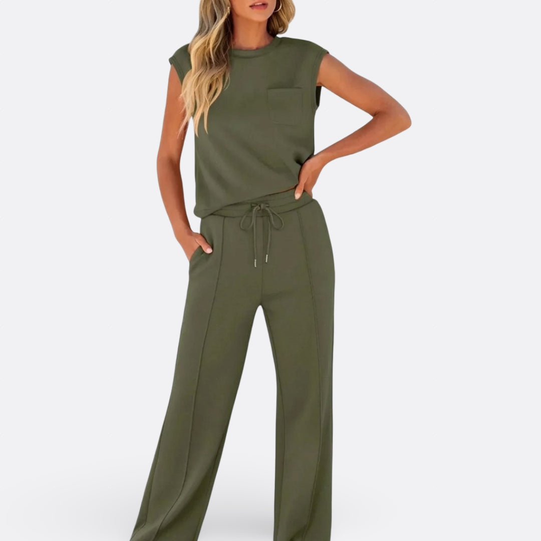 Íris - Conjunto de Loungewear em Tecido Macio