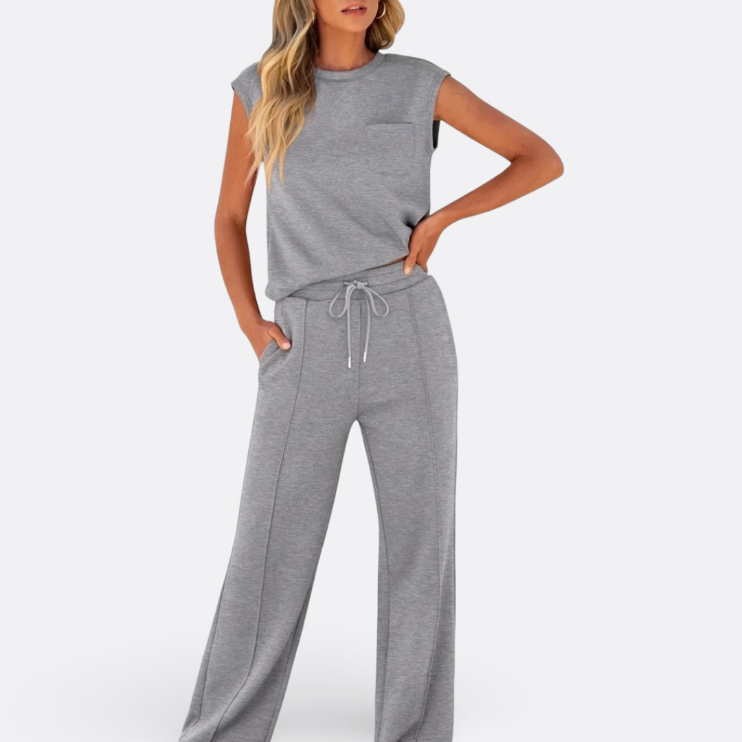 Íris - Conjunto de Loungewear em Tecido Macio