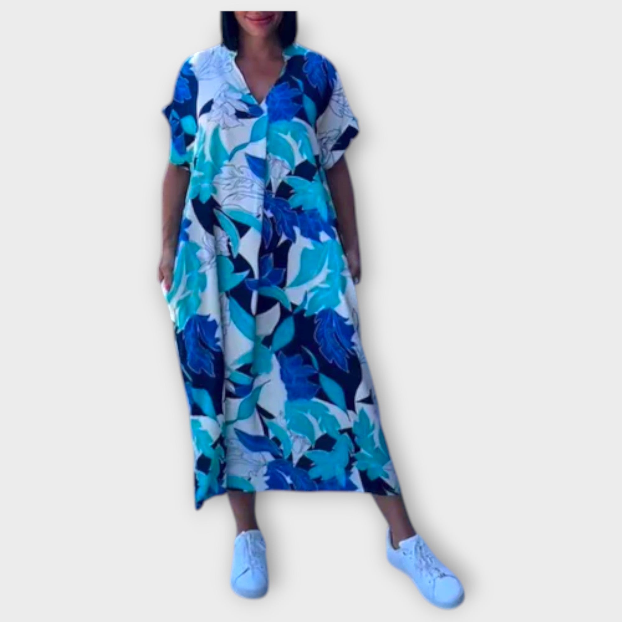 Elena - Vestido de Flores Elegante
