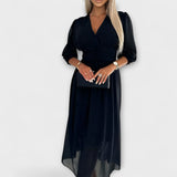 Nia - Vestido Envelope Estiloso