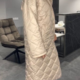 Kendall | Casaco de Inverno elegante e que realça a figura – Quente sem volume, com forro de Leopardo