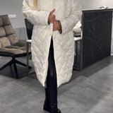 Kendall | Casaco de Inverno elegante e que realça a figura – Quente sem volume, com forro de Leopardo