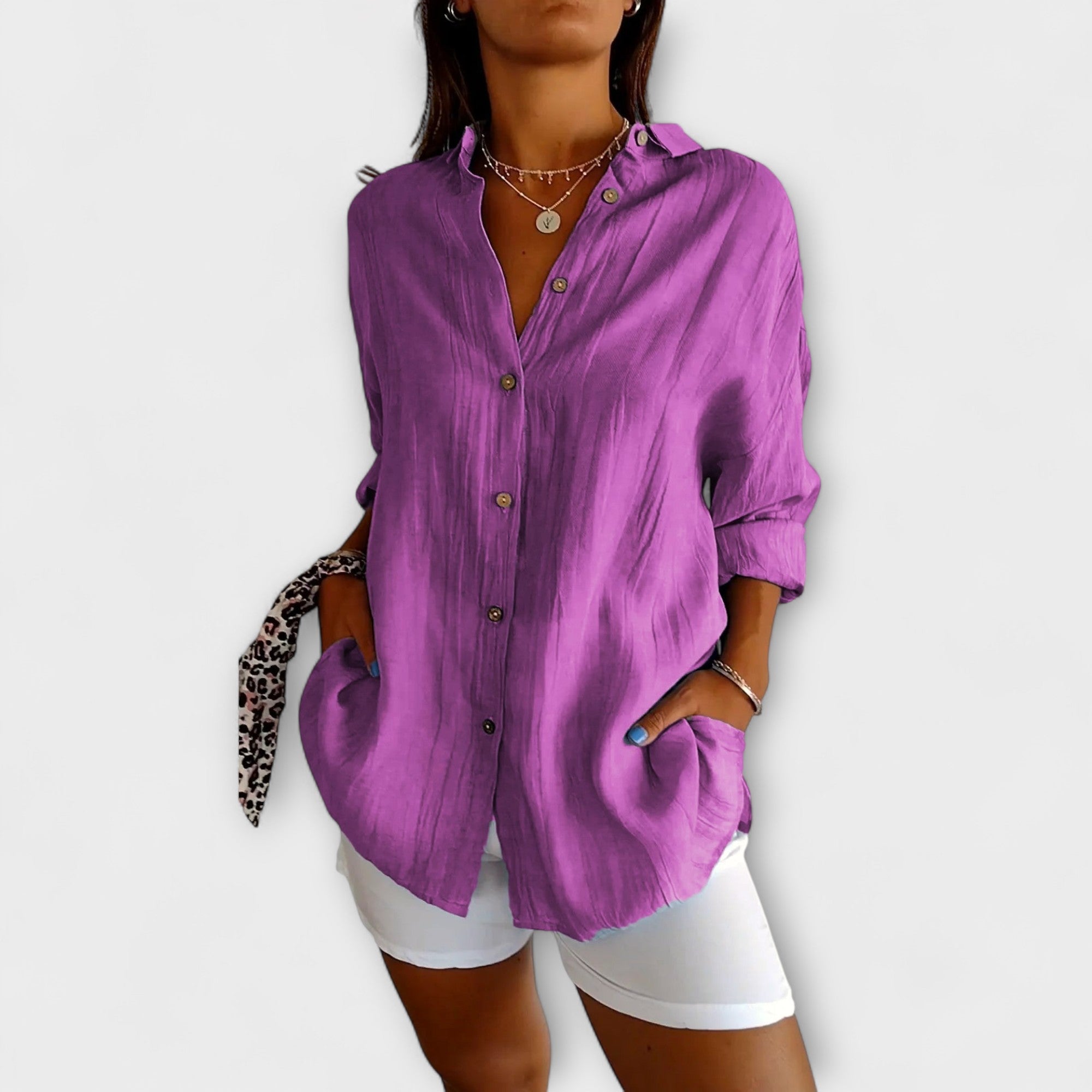 Saskia - Blusa Elegante para Mulheres