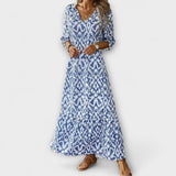 Elegante Vestido Maxi para Senhora