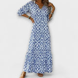 Elegante Vestido Maxi para Senhora