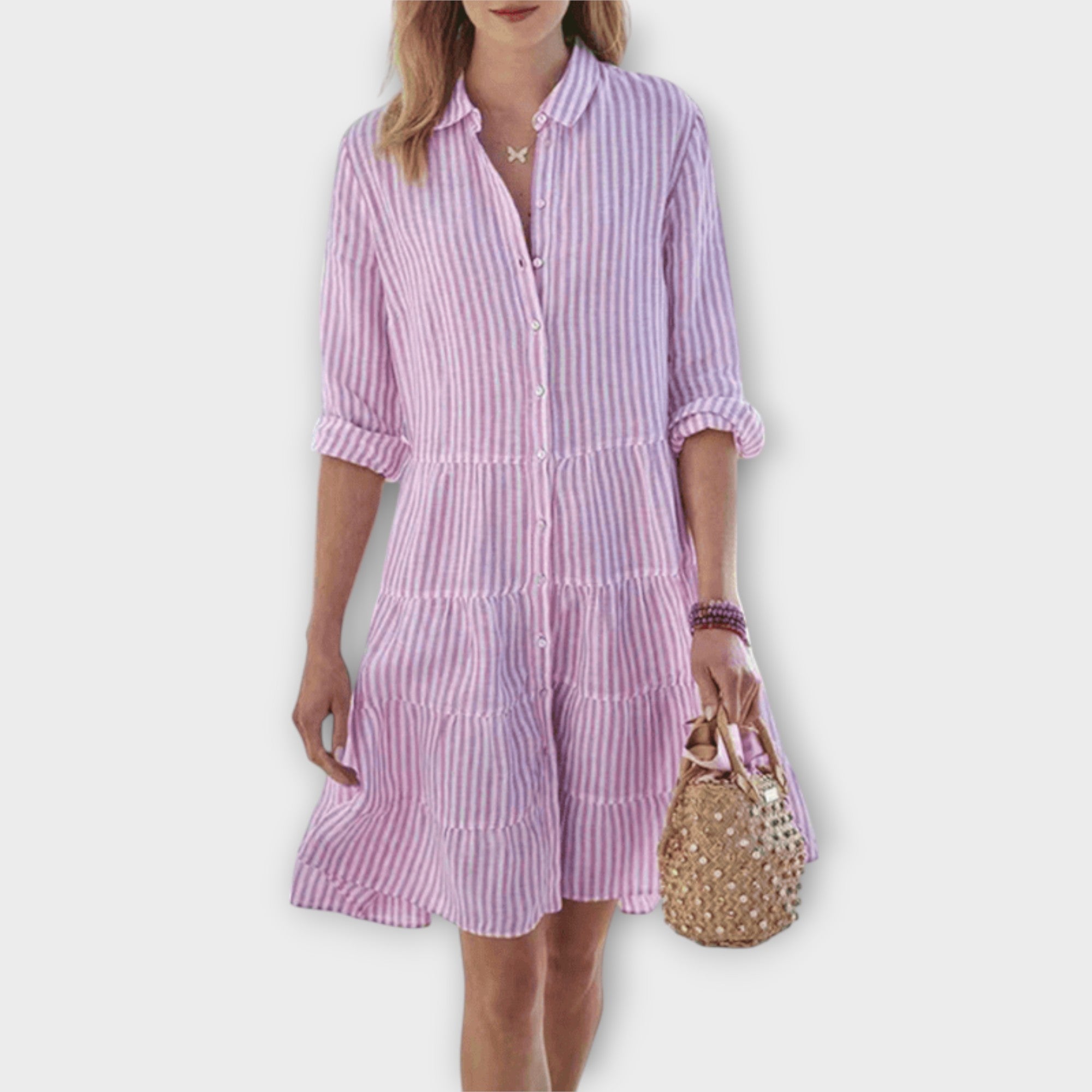 Lolita - Vestido Listrado Leve