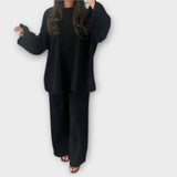 Ingrid - Conjunto em Tamanho Grande - Estilo Canellado