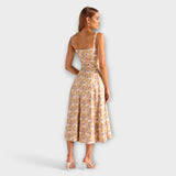 Kiana - Vestido Midi de Corpete