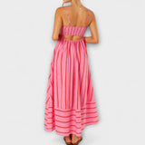 Svea - Maxi-Vestido em Bare Bloom