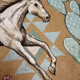 Beate™ | Cardigan com Cavalos & Cactos