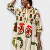 Diona - Vestido de Flores Elegante