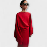 Dana - Vestido Kimono em Linho e Algodão