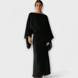 Dana - Vestido Kimono em Linho e Algodão
