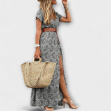 Sybella - Vestido Maxi Boho Leve
