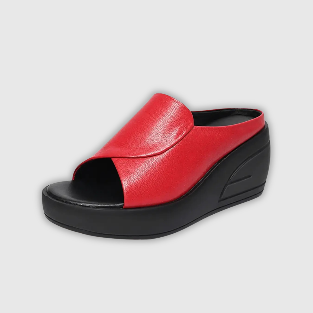 Eliza | Sandálias Wedge Ortopédicas Slip-On