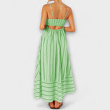 Svea - Maxi-Vestido em Bare Bloom