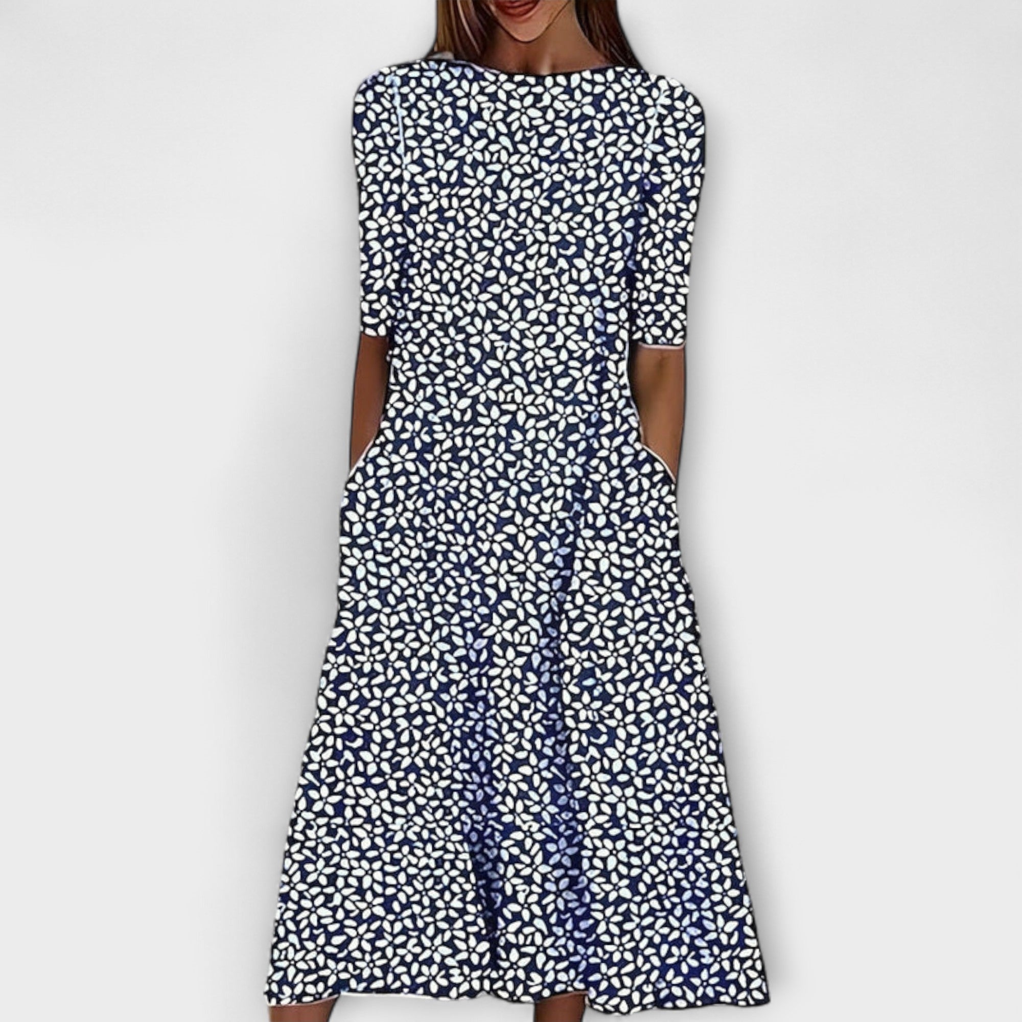 Adelina - Vestido de Flores
